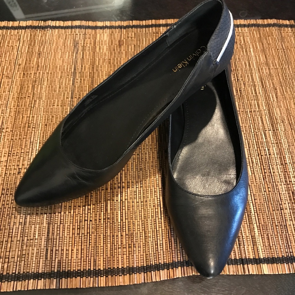 Calvin Klein flats